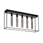 Caged 5.0 Linear Flush Mount