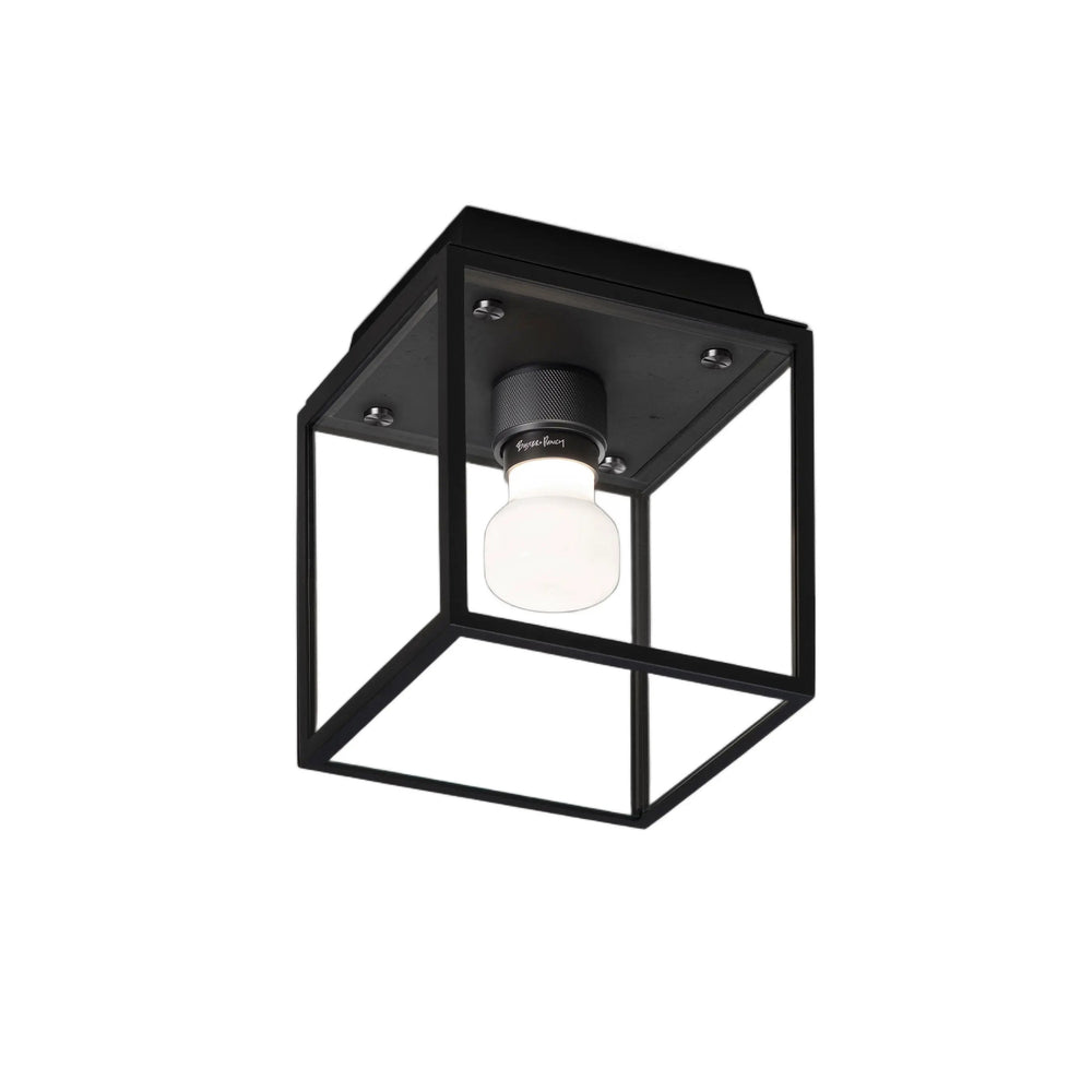 Caged Outdoor Flush Mount
