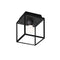 Caged Outdoor Flush Mount  option Black / Gun Metal