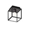 Caged Outdoor Flush Mount  option Gun Metal