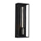 Caged Outdoor Wall Sconce  option Black / Gun Metal