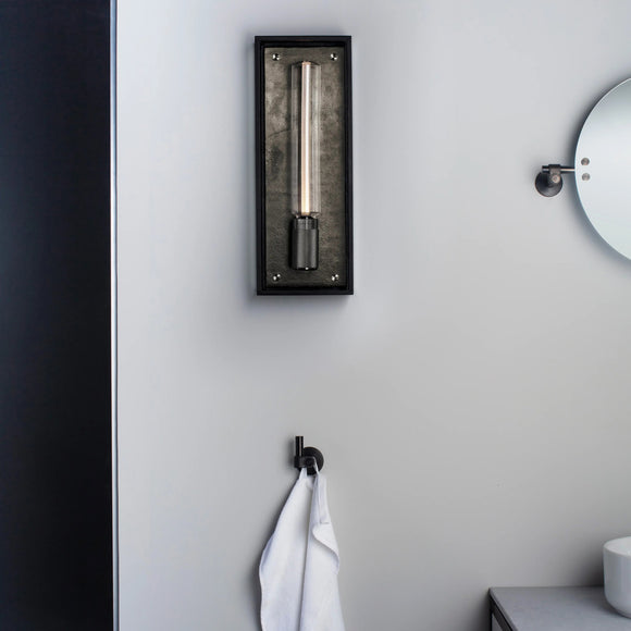 Caged Outdoor Wall Sconce