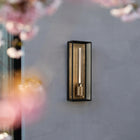 Caged Outdoor Wall Sconce