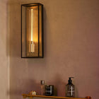 Caged Outdoor Wall Sconce