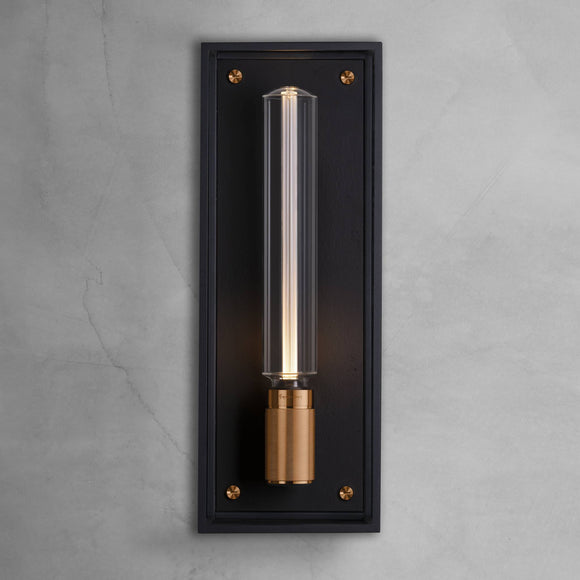 Caged Outdoor Wall Sconce