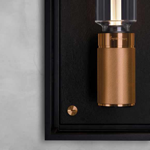 Caged Outdoor Wall Sconce