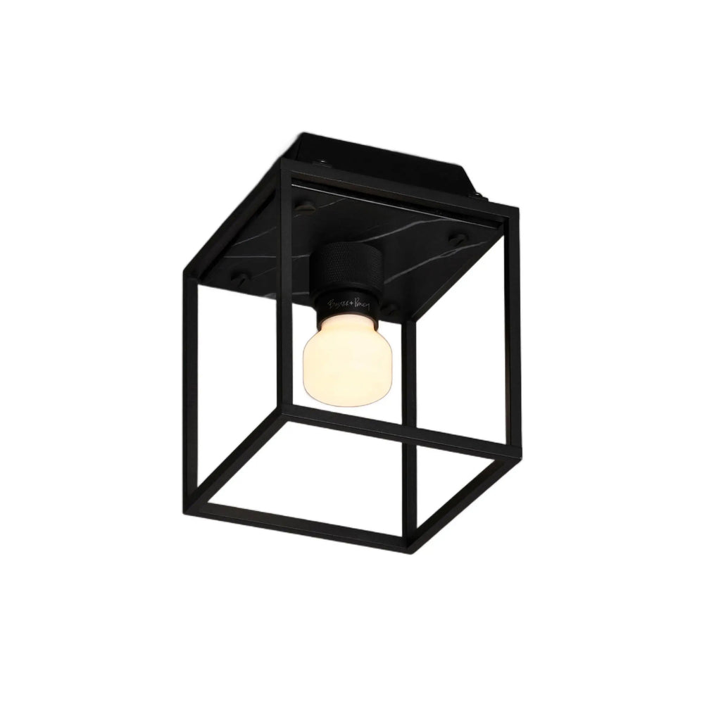 Caged Flush Mount