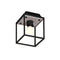 Caged Flush Mount  option White