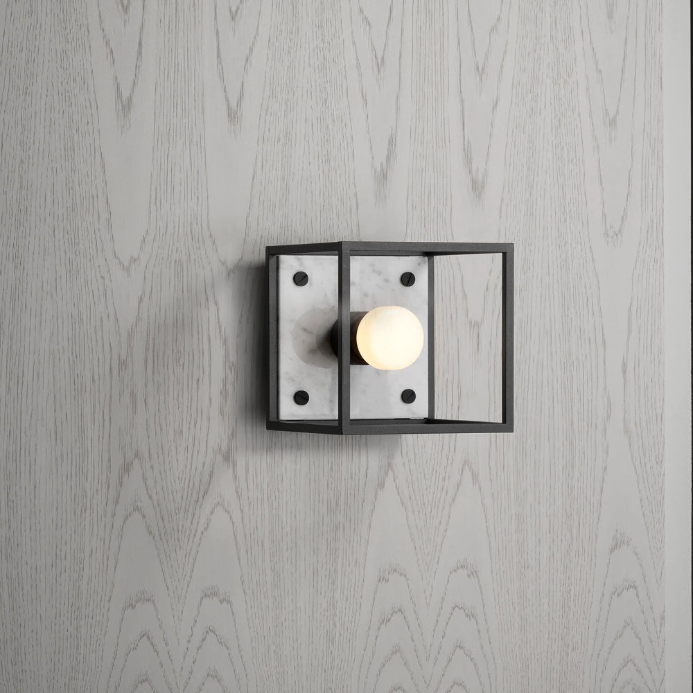 Caged Flush Mount