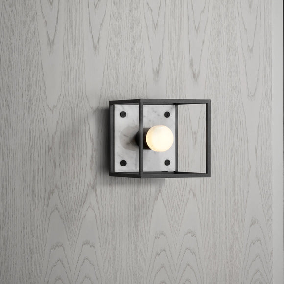 Caged Flush Mount