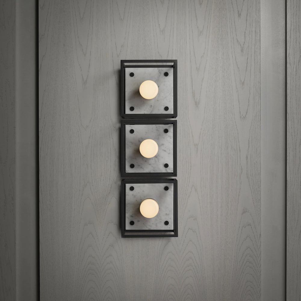 Caged Flush Mount