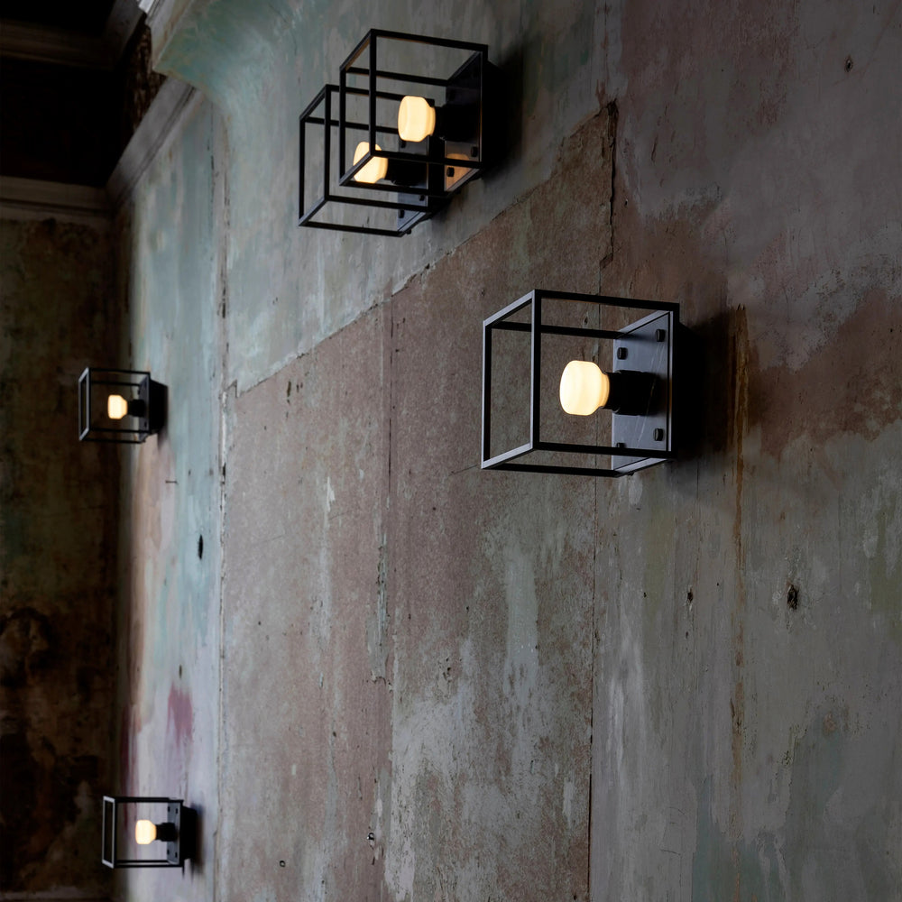 Caged Flush Mount