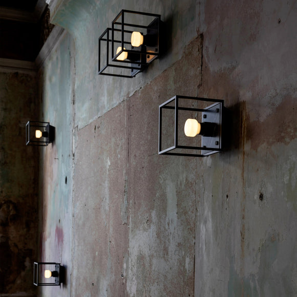 Caged Flush Mount