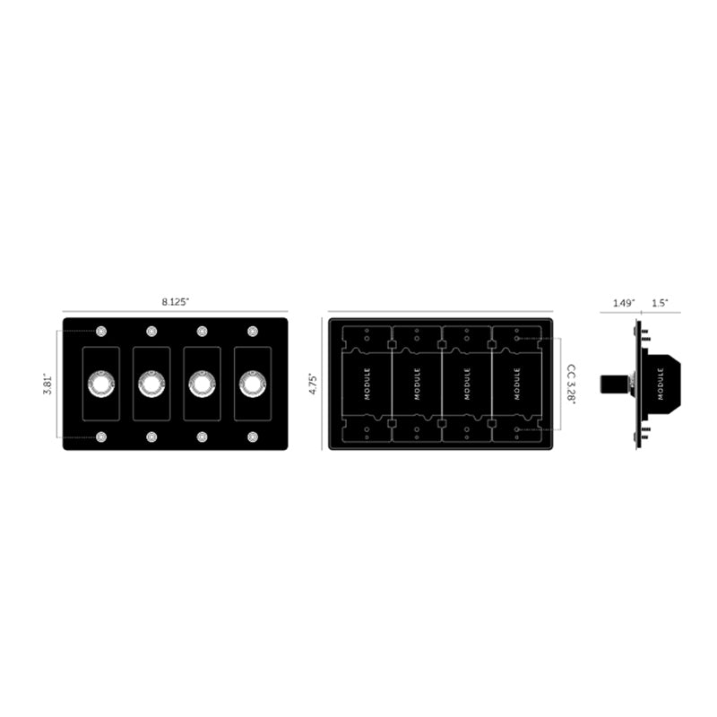 Cross Dimmer Switch