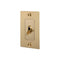 Cross Toggle Switch  option Brass