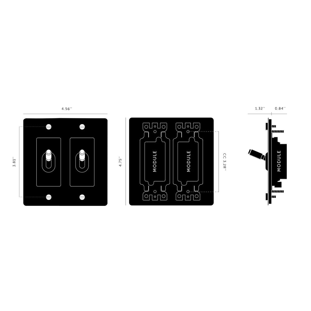 Cross Toggle Switch
