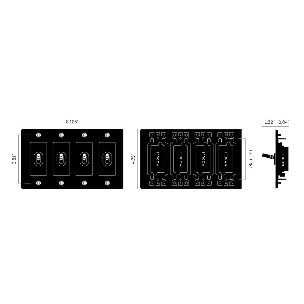 Cross Toggle Switch