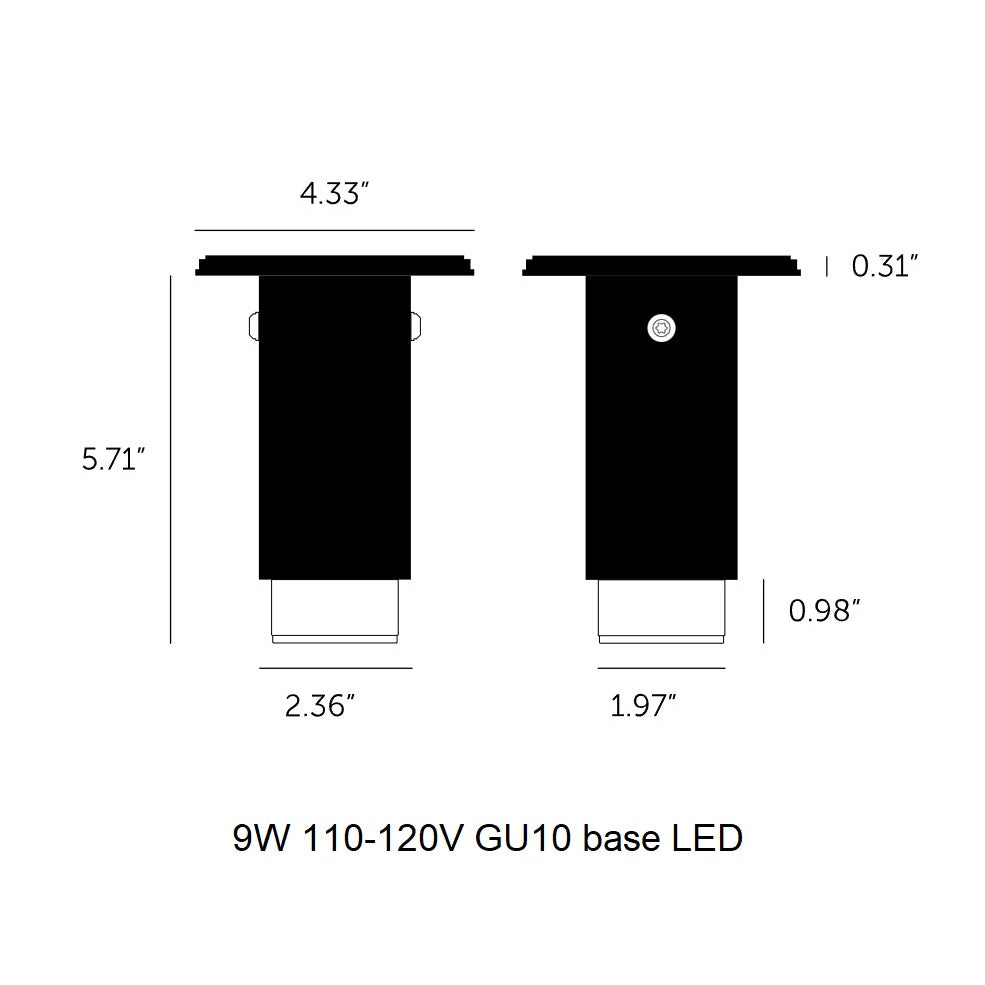 Exhaust Surface Flush Mount