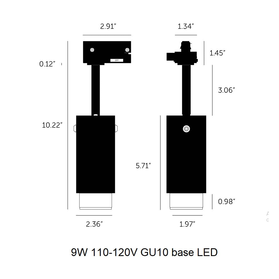 Exhaust Track Spot Light