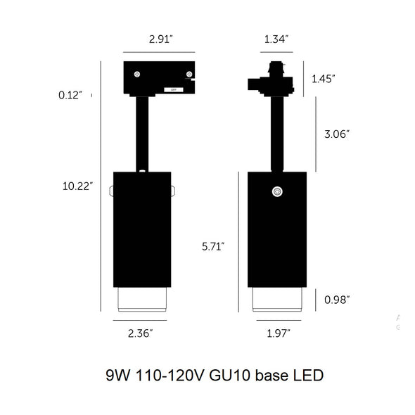 Exhaust Track Spot Light