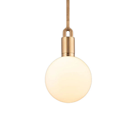 Forked Globe Pendant Light