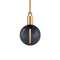 Forked Globe Pendant Light  option Smoked