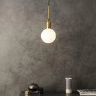 Forked Globe Pendant Light