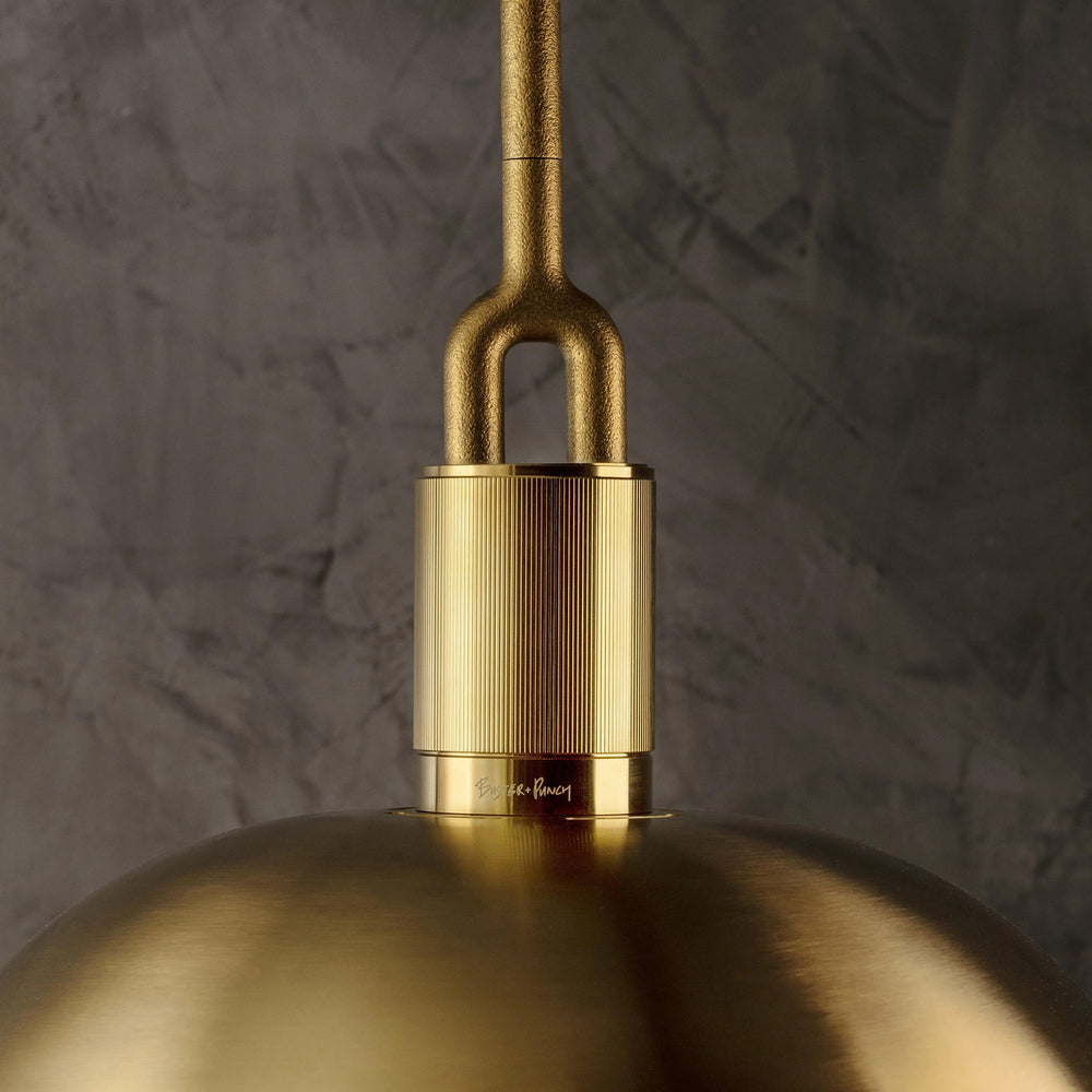 Forked Globe Pendant Light