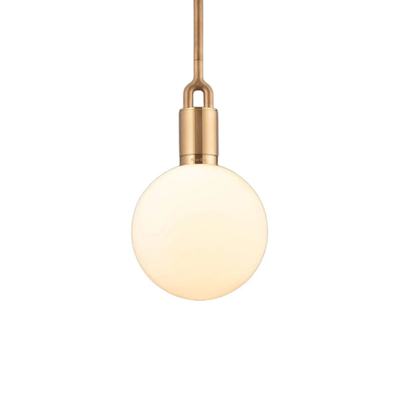 Forked Globe Pendant Light