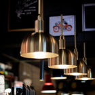 Forked Pendant Light