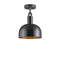 Forked Semi Flush Mount  option Light Only