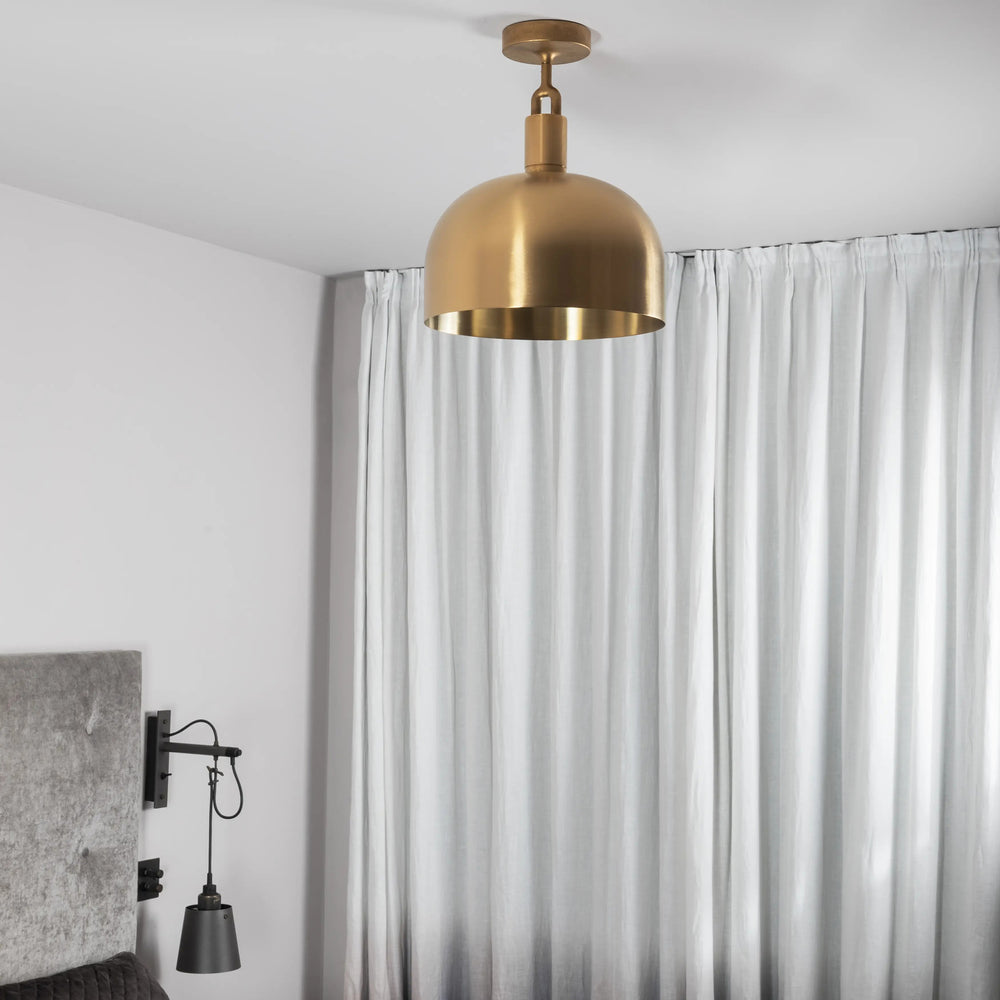 Forked Semi Flush Mount