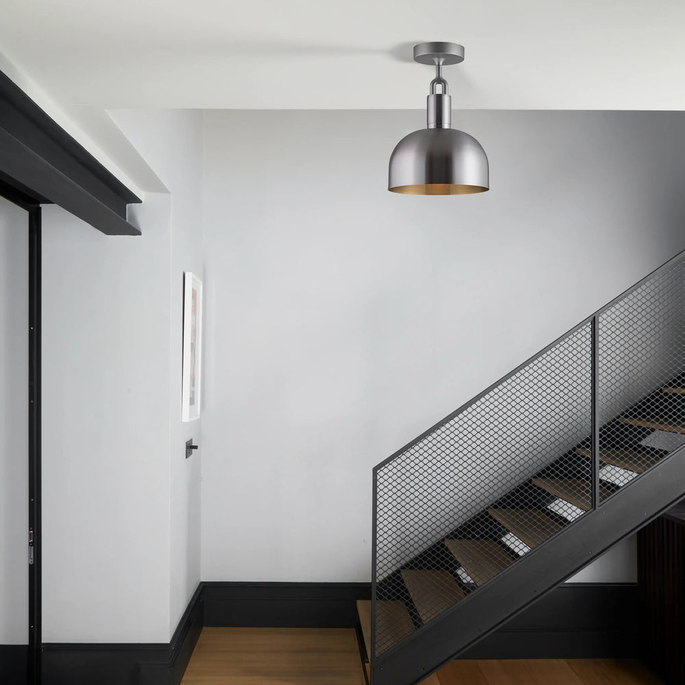 Forked Semi Flush Mount