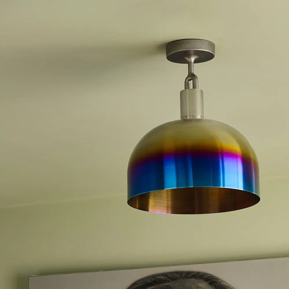 Forked Semi Flush Mount