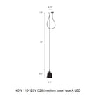 Hooked 1.0 Pendant Light