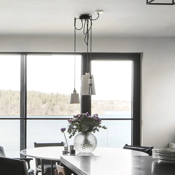 Hooked Mix Cluster Pendant Light