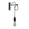 Hooked Nude Hanging Wall Sconce  option Smoked Bronze