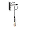 Hooked Nude Hanging Wall Sconce  option Steel