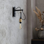 Hooked Nude Hanging Wall Sconce