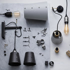 Hooked Nude Hanging Wall Sconce