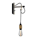 Hooked Nude Hanging Wall Sconce