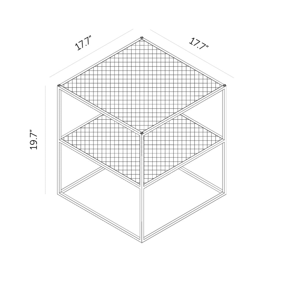 Meshed Side Table