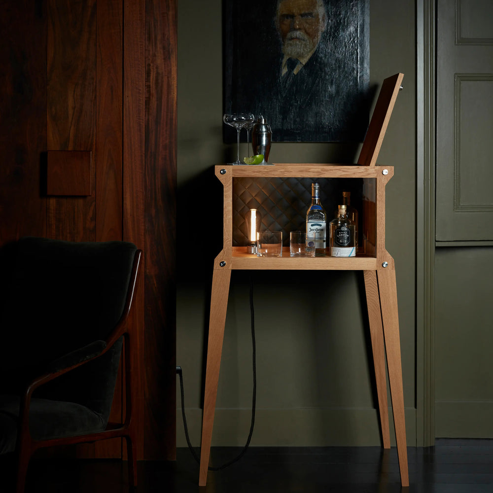 The Popstar Bar Table with Light