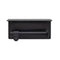 Cast Toilet Roll Holder with Shelf  option Welders Black