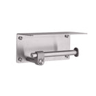 Cast Toilet Roll Holder with Shelf