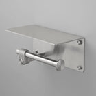 Cast Toilet Roll Holder with Shelf