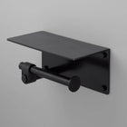 Cast Toilet Roll Holder with Shelf