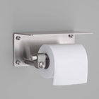 Cast Toilet Roll Holder with Shelf