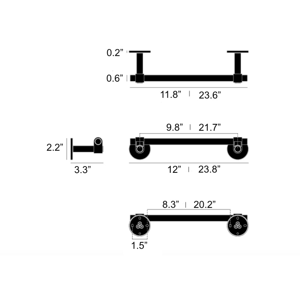 Cast Towel Rail