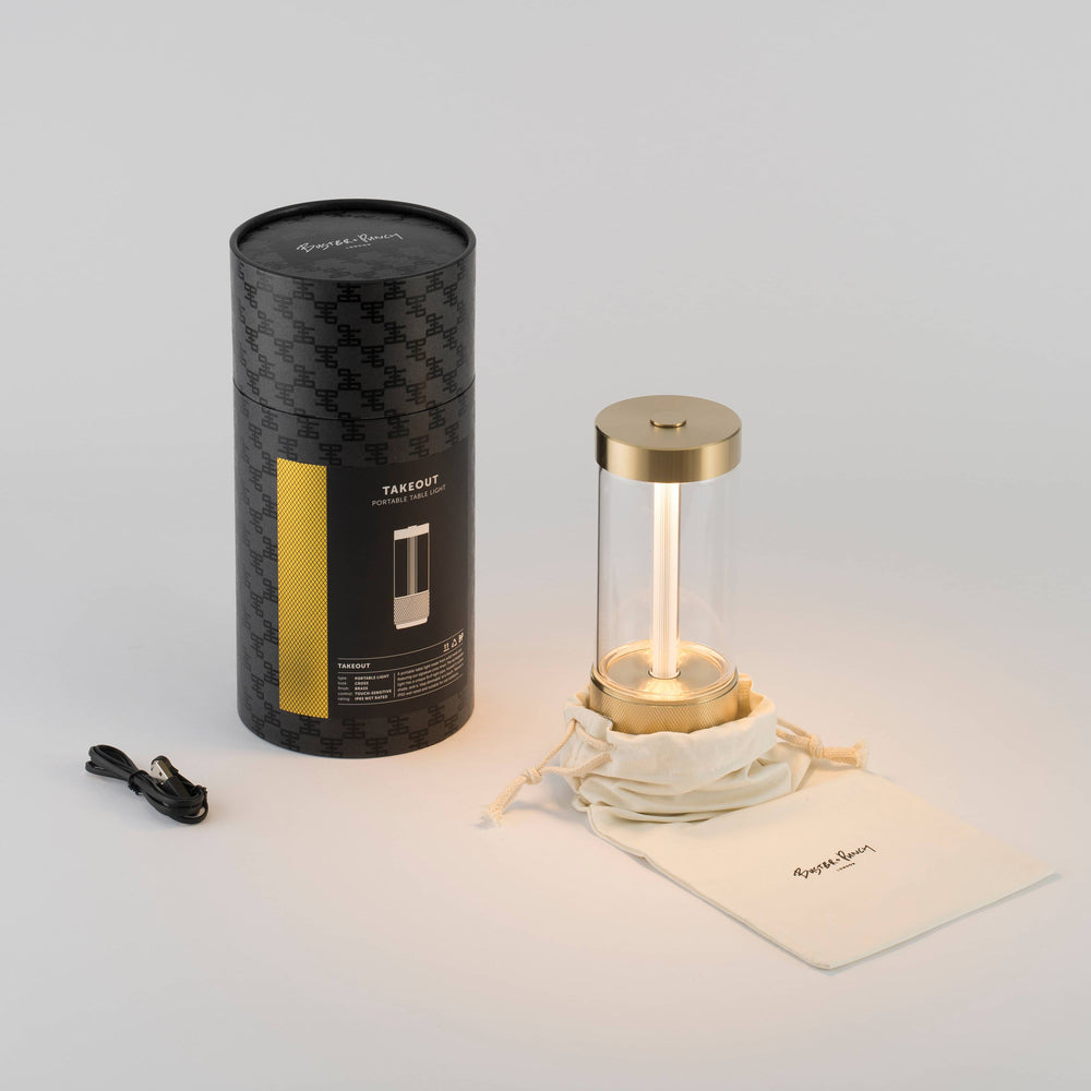 Takeout Portable Outdoor LED Table Lamp